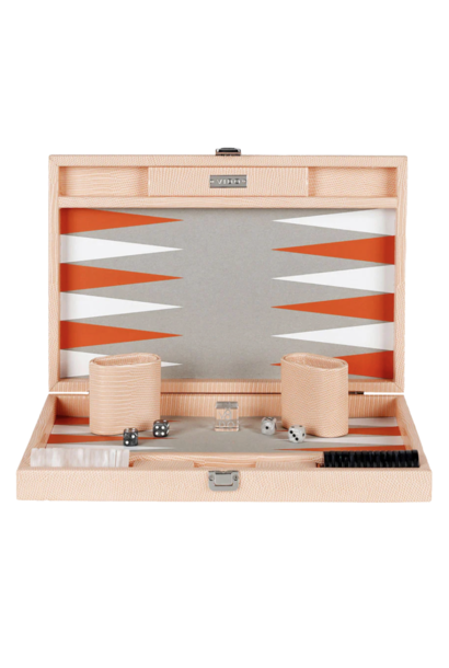 Backgammon Lizard Apricot Medium