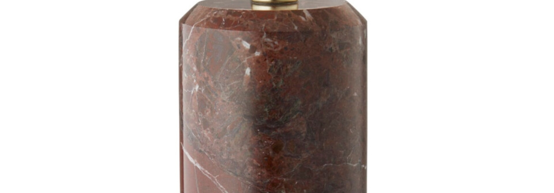 Trip N°2 Portable Lamp Burgundy & White