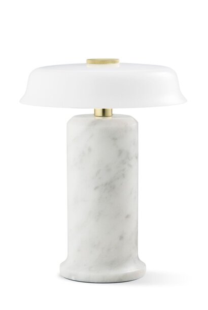 Trip N°2 Portable Lamp Carrara & White
