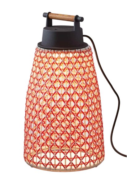 Lampe de Table Nans Nomade Outdoor Rouge L