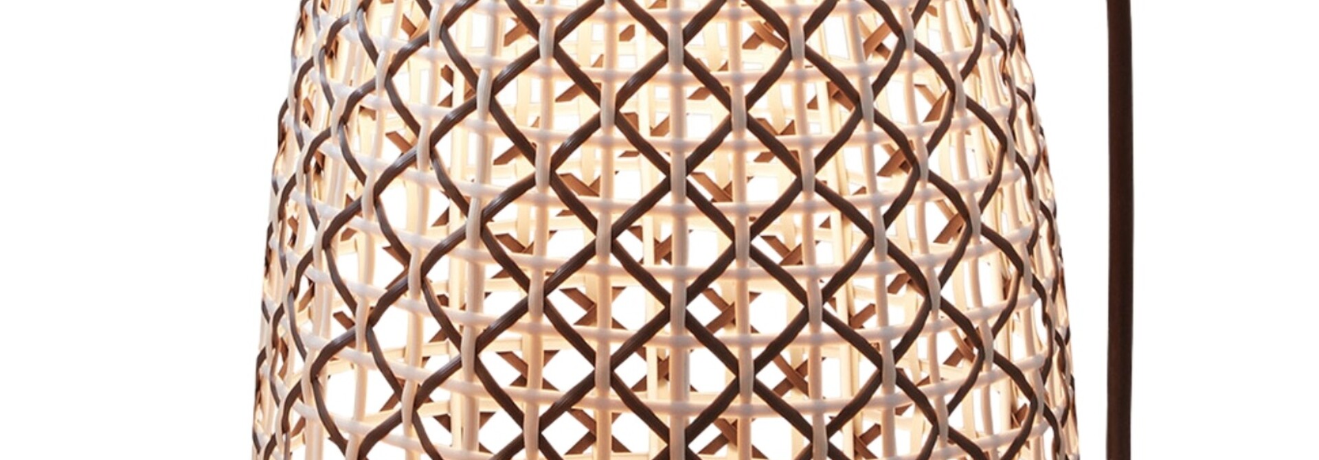 Lampe de Table Nans Nomade Outdoor Marron S