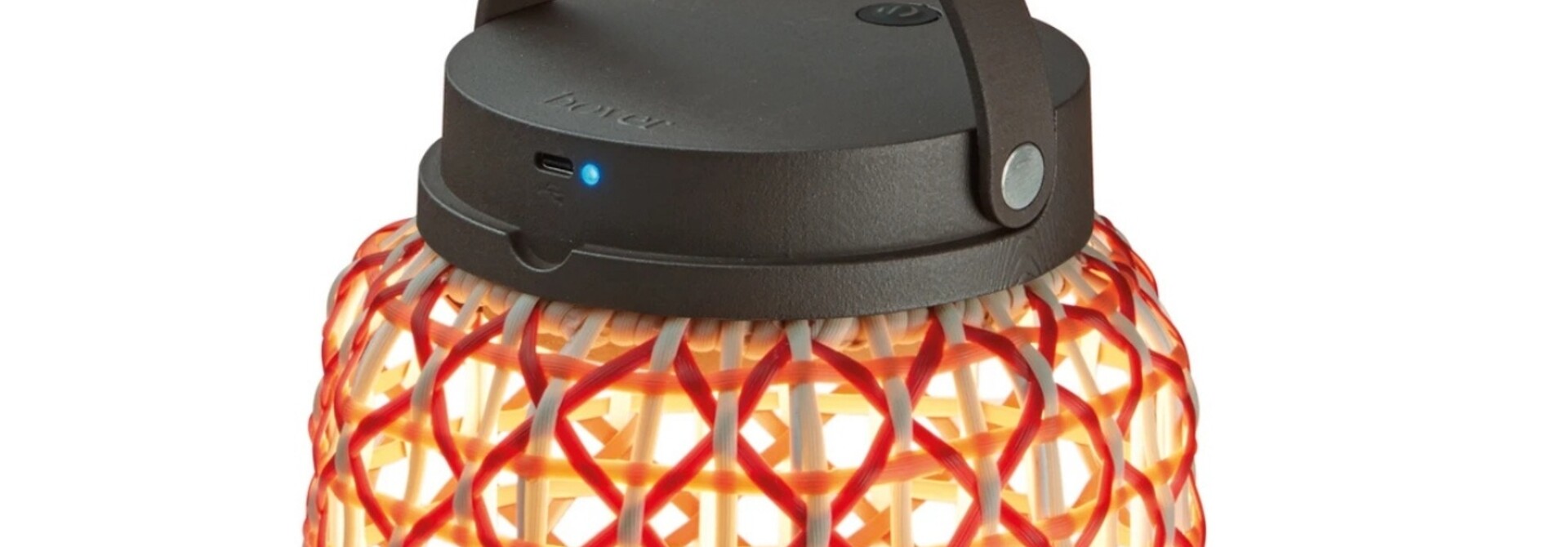 Lampe de Table Nans Nomade M21R Outdoor Rouge