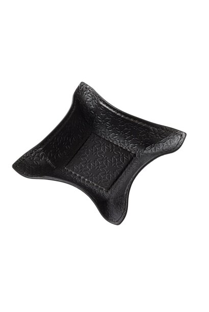 x Elie Saab Vide-Poche Monogram Cuir Ebony 10x10cm