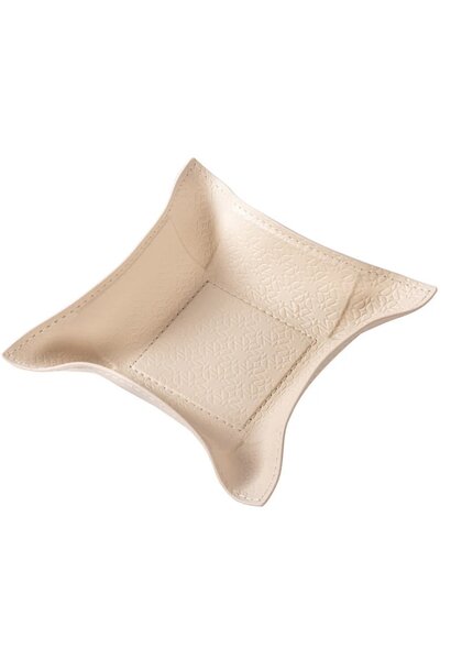 x Elie Saab Vide-Poche Monogram Cuir Ebony 15x15cm