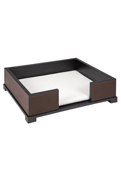 Panier pour Chien Small Wenge & Golf Smoke S