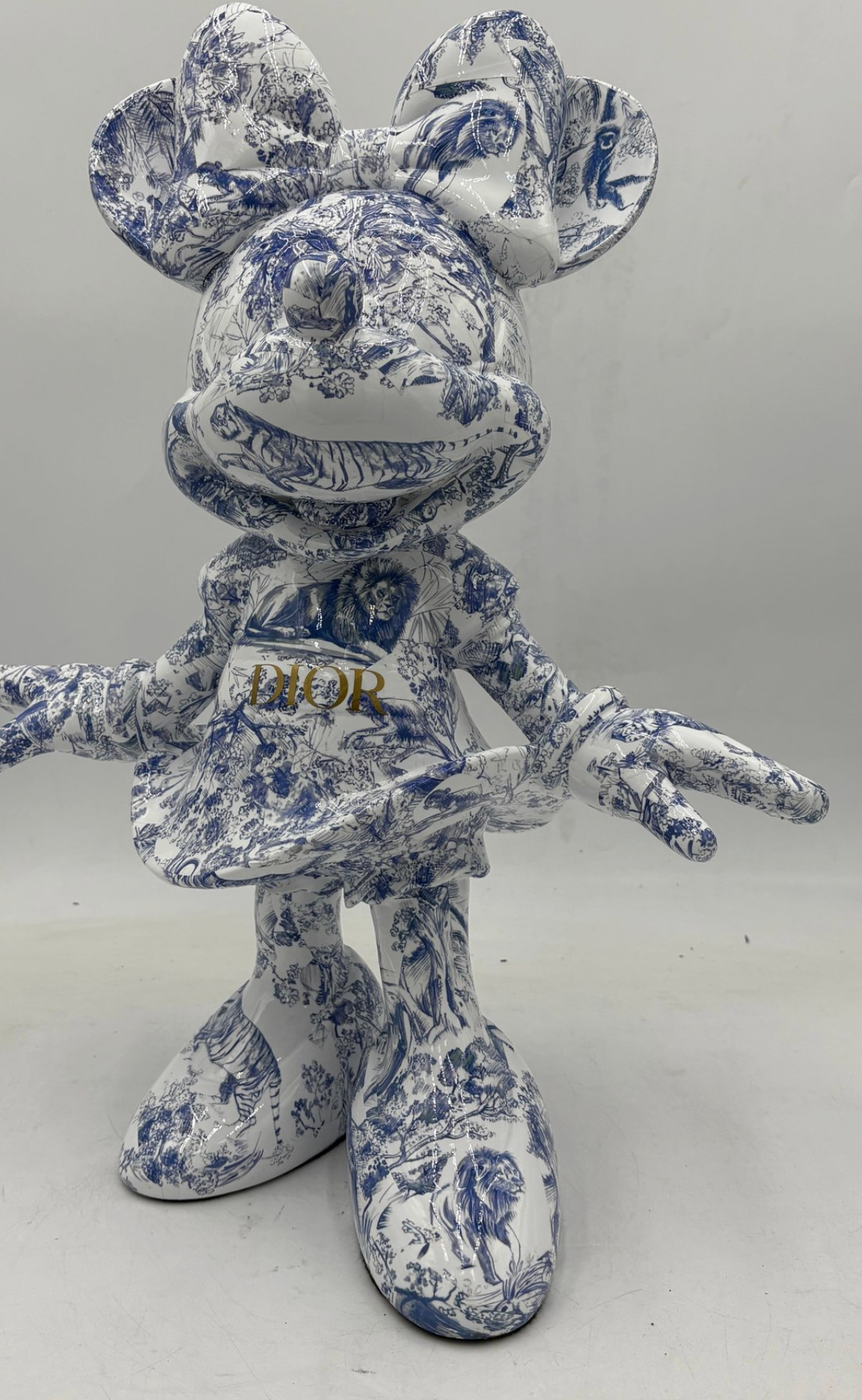 Minnie Toile de Jouy 50cm-2