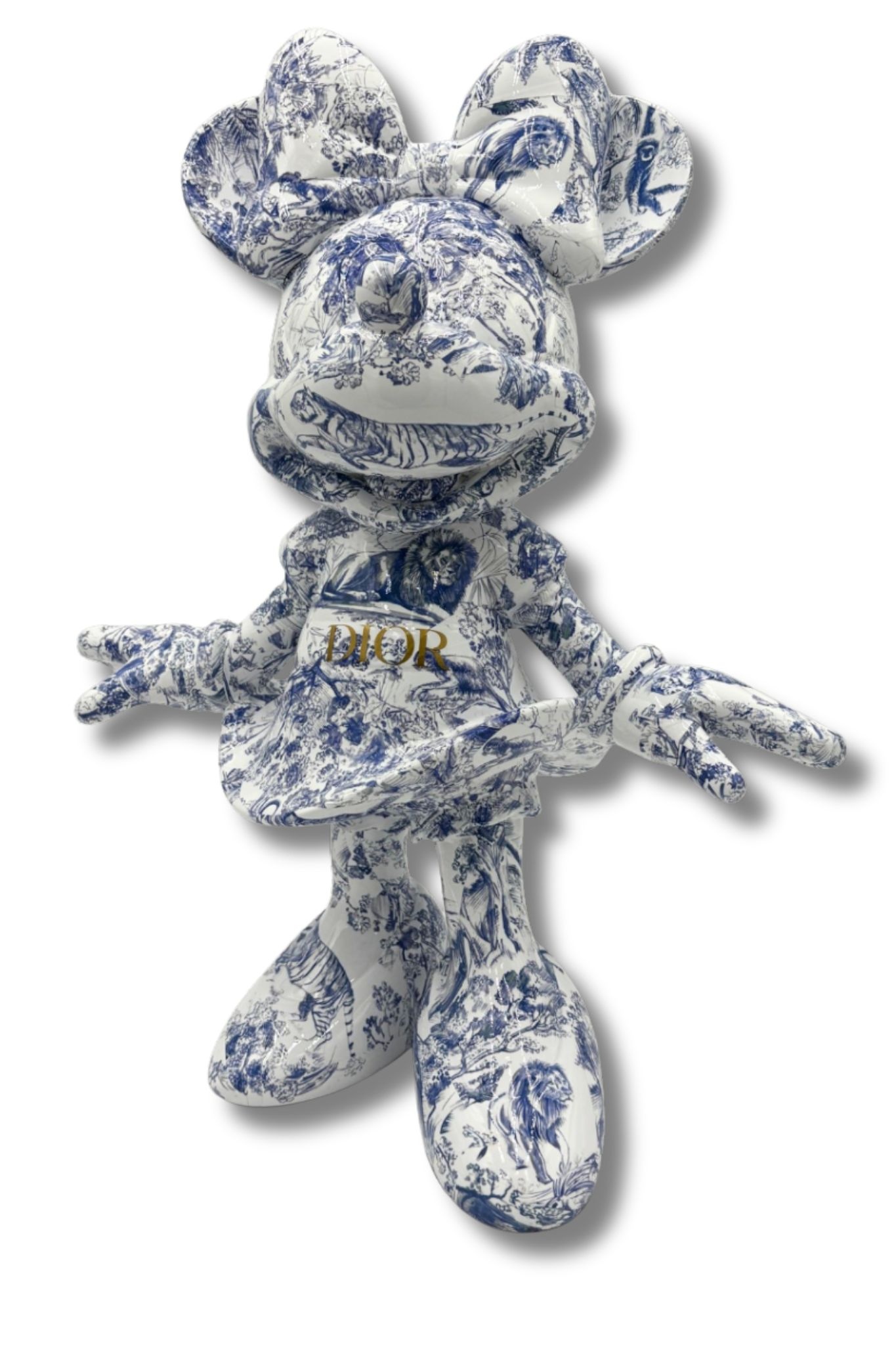 Minnie Toile de Jouy 50cm-1