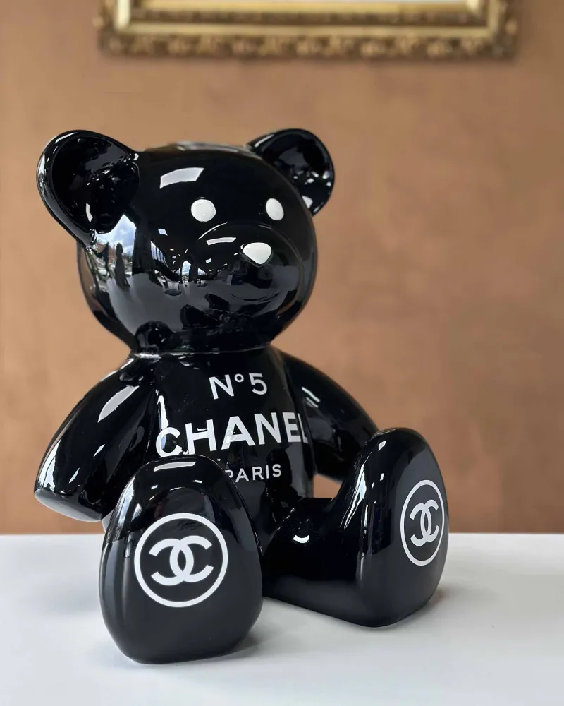 Teddy Chanel Black 34cm-4