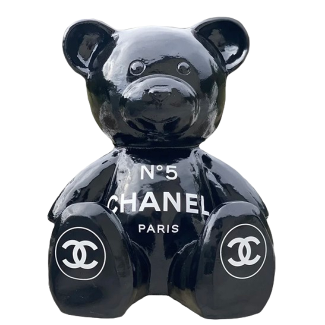 Teddy Chanel Black 34cm-1