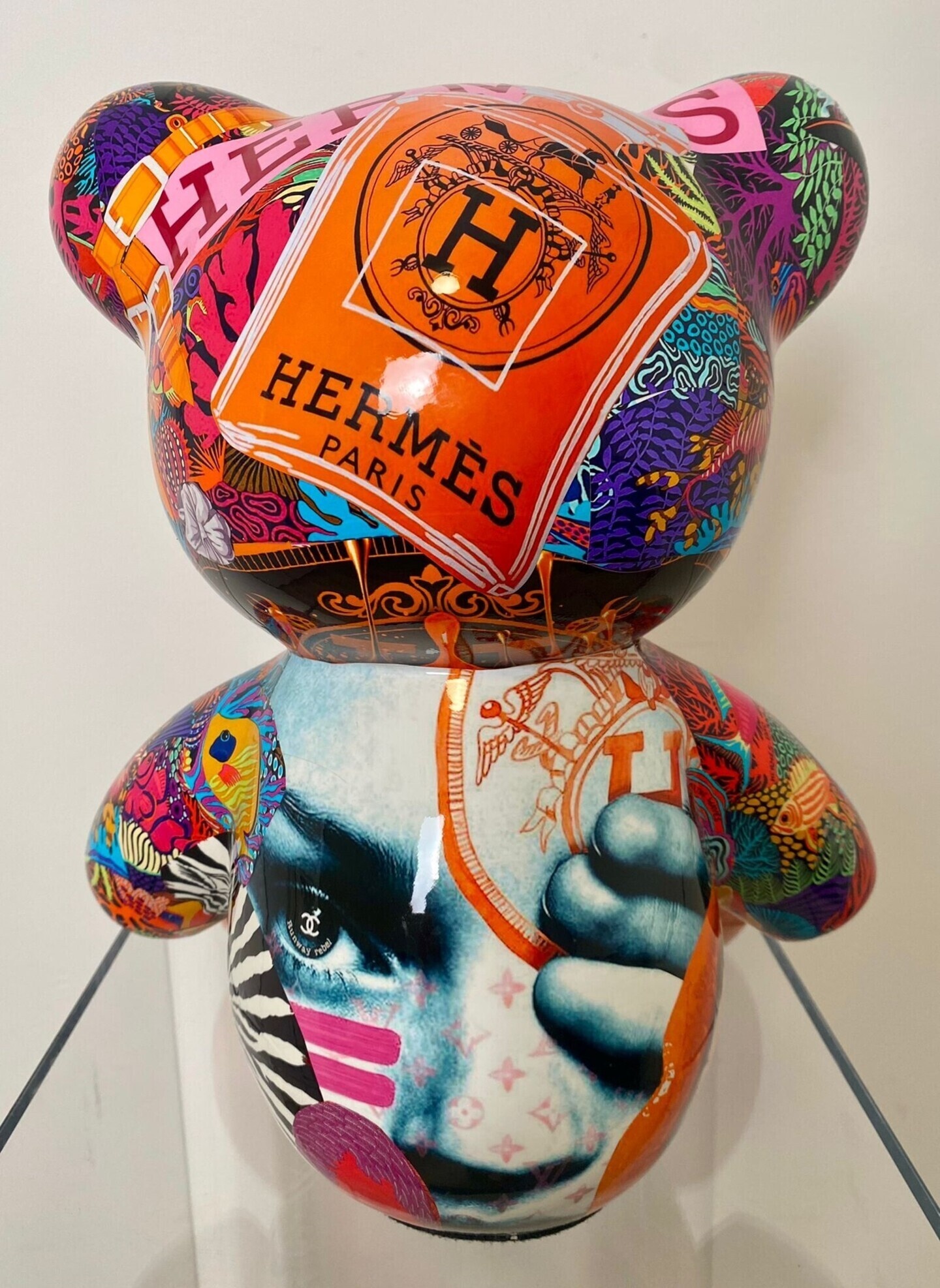 Teddy Hermes Pop Art 35cm-2
