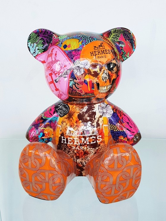 Teddy Hermes Pop Art 35cm-3