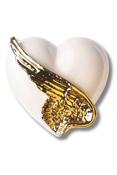 Heart Fluegel Gold