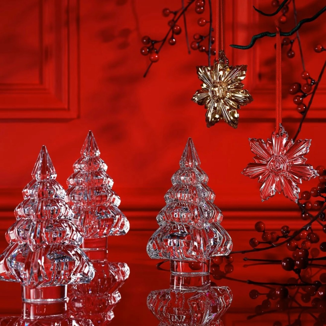 Palmette - Sapin en Cristal Clair 2025-2