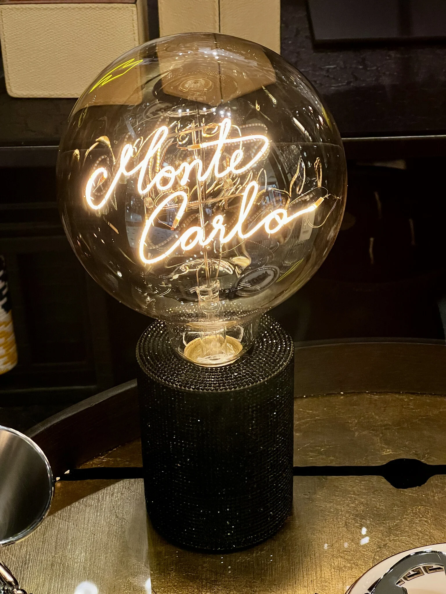 Bulb "Monte-Carlo" Yellow Wireless Base-2