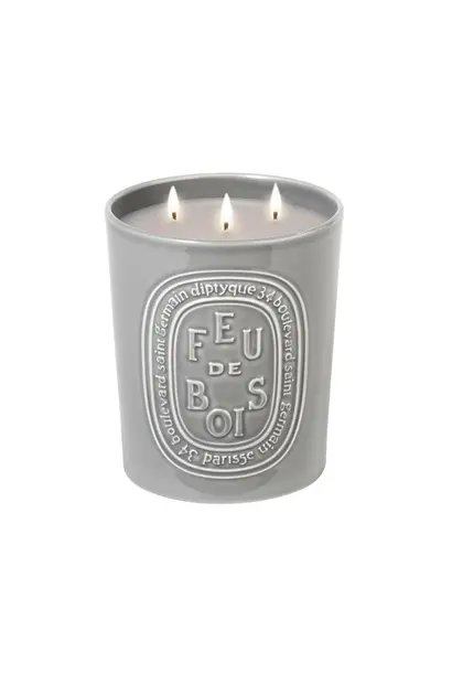 Bougie Feu de Bois 600gr