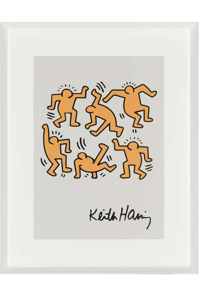 Frame Keith Haring Dancers 75x95cm
