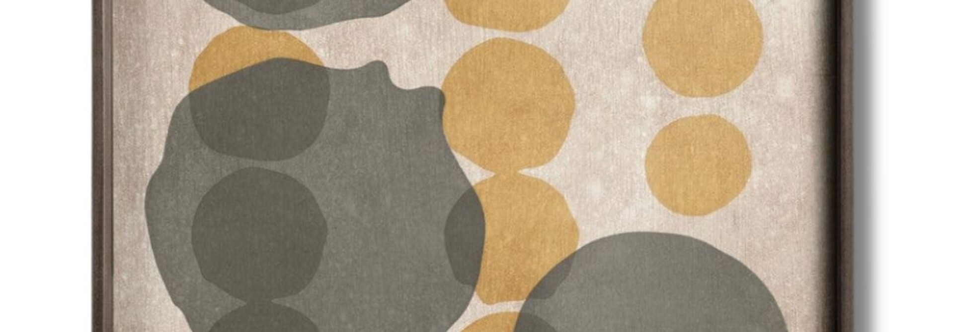 Plateau Carré Layered Dots 51cm