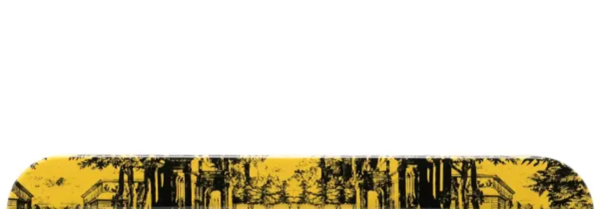 Plateau Giardino Settecentesco 25x60cm