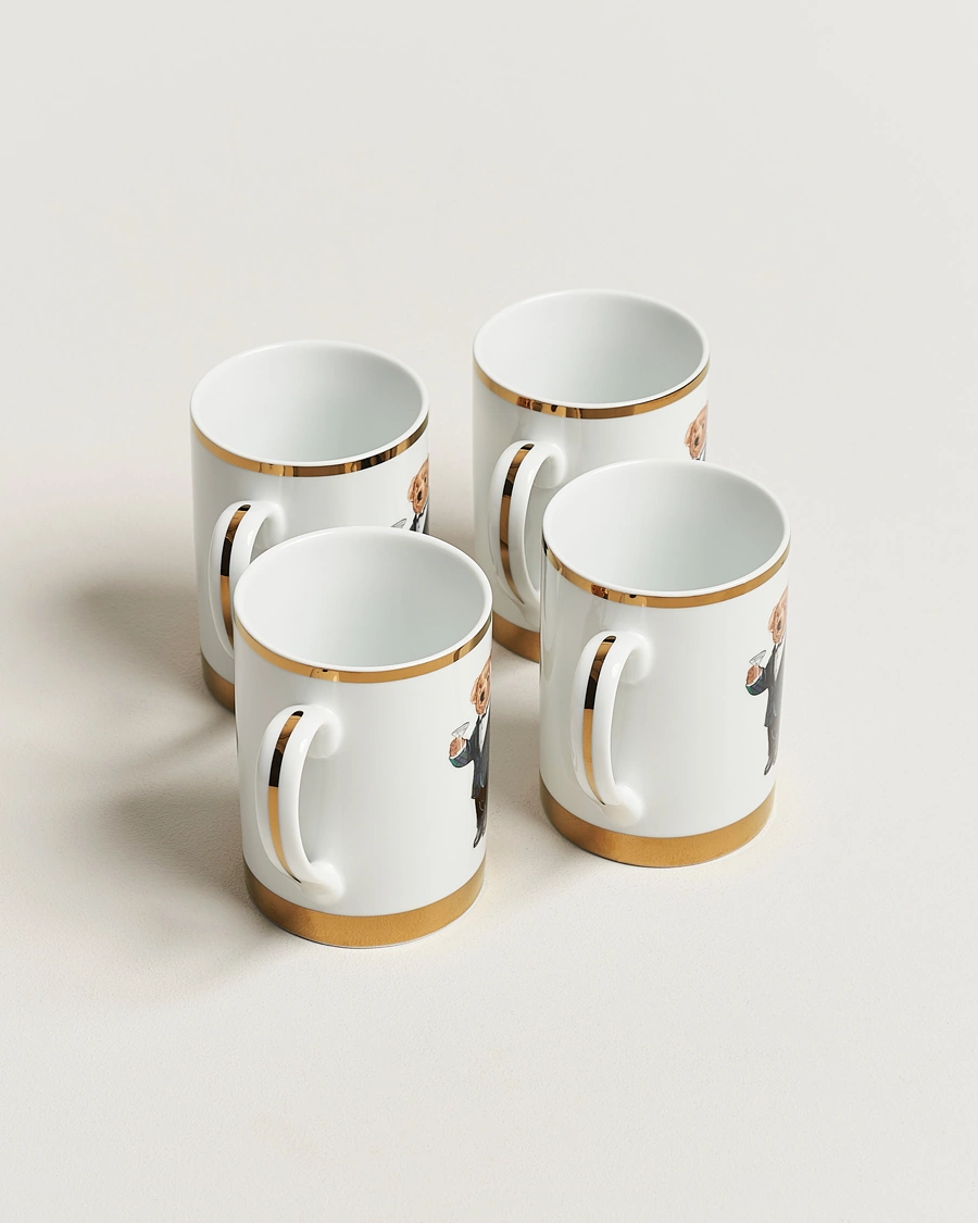 Thompson Bear Porcelain Mug Set 4pcs-3