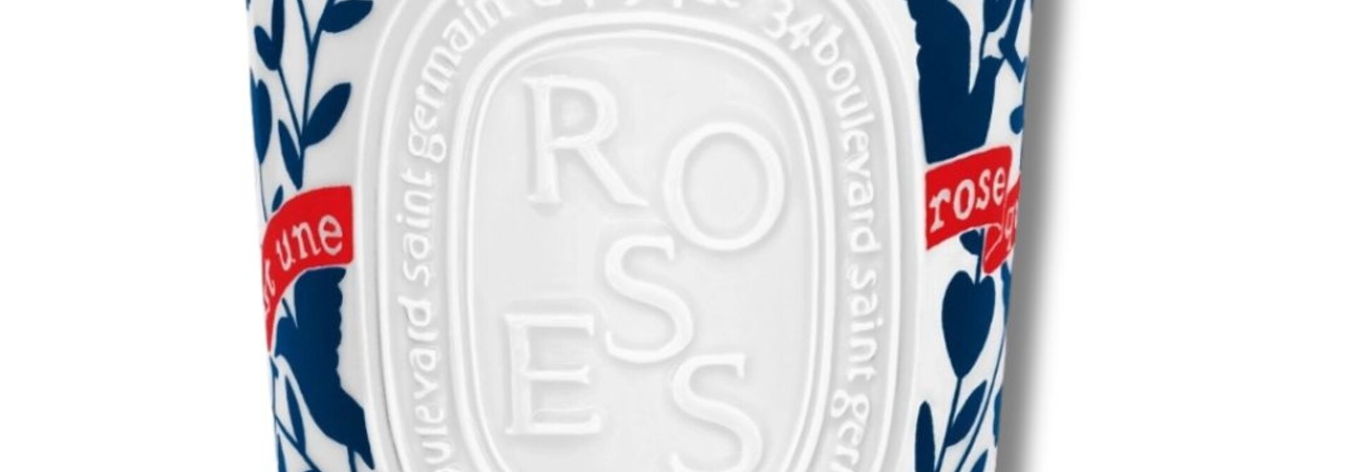 Bougie St Valentin Roses 600g - Edition Limitée