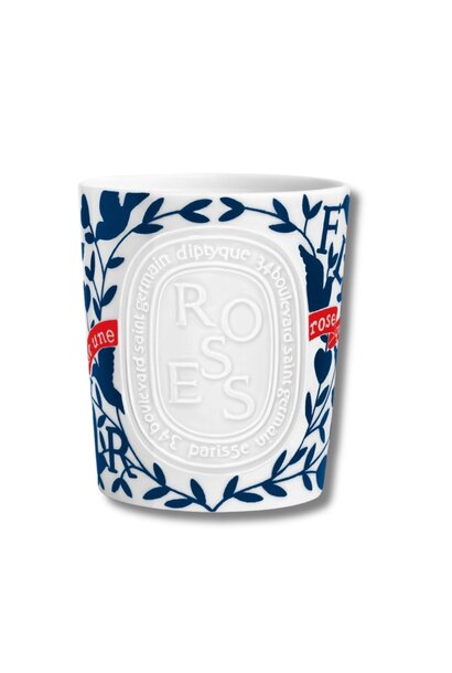 Bougie St Valentin Roses 600g - Edition Limitée