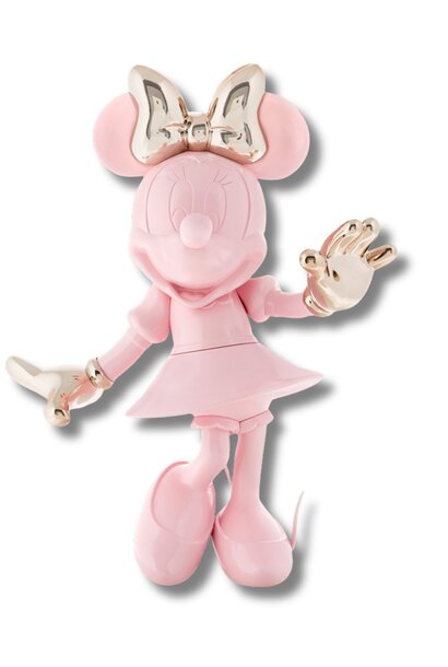 Minnie Welcome Pastel Pink & Rose Gold 62 cm