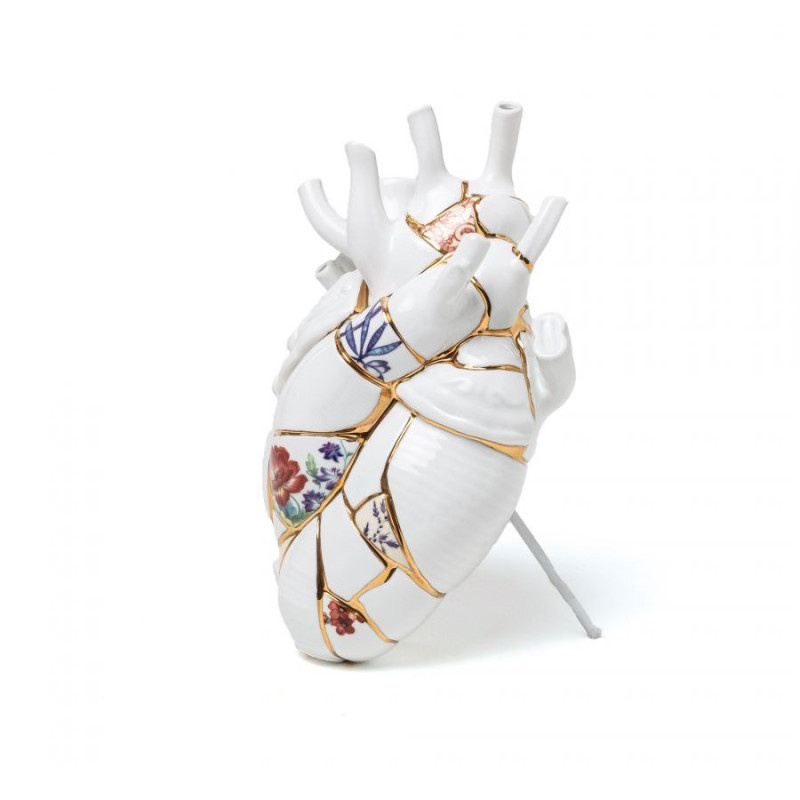 Vase Love in Bloom Kintsugi H.25cm-3