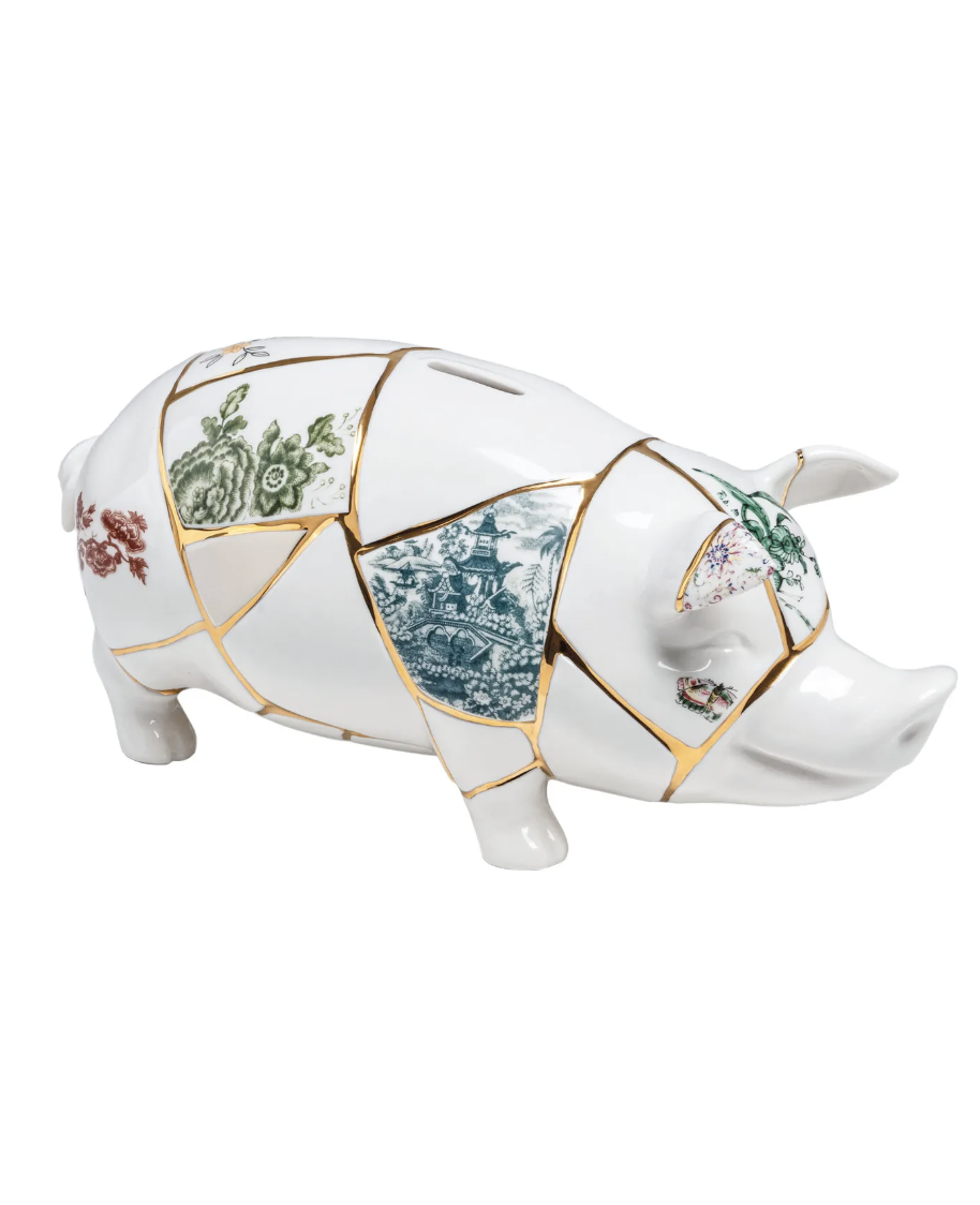 Piggy Bank Salvadanaio Kintsugi-1