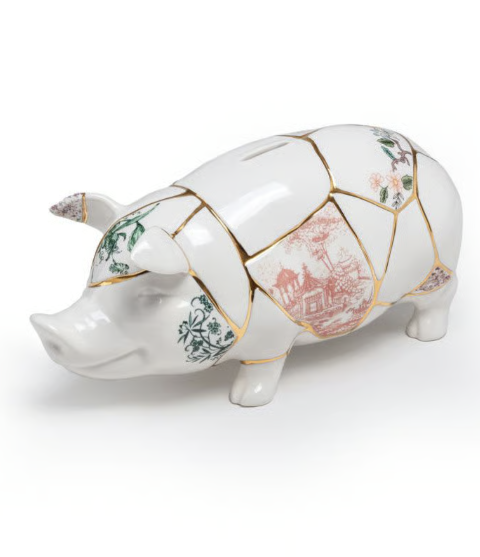 Piggy Bank Salvadanaio Kintsugi-2
