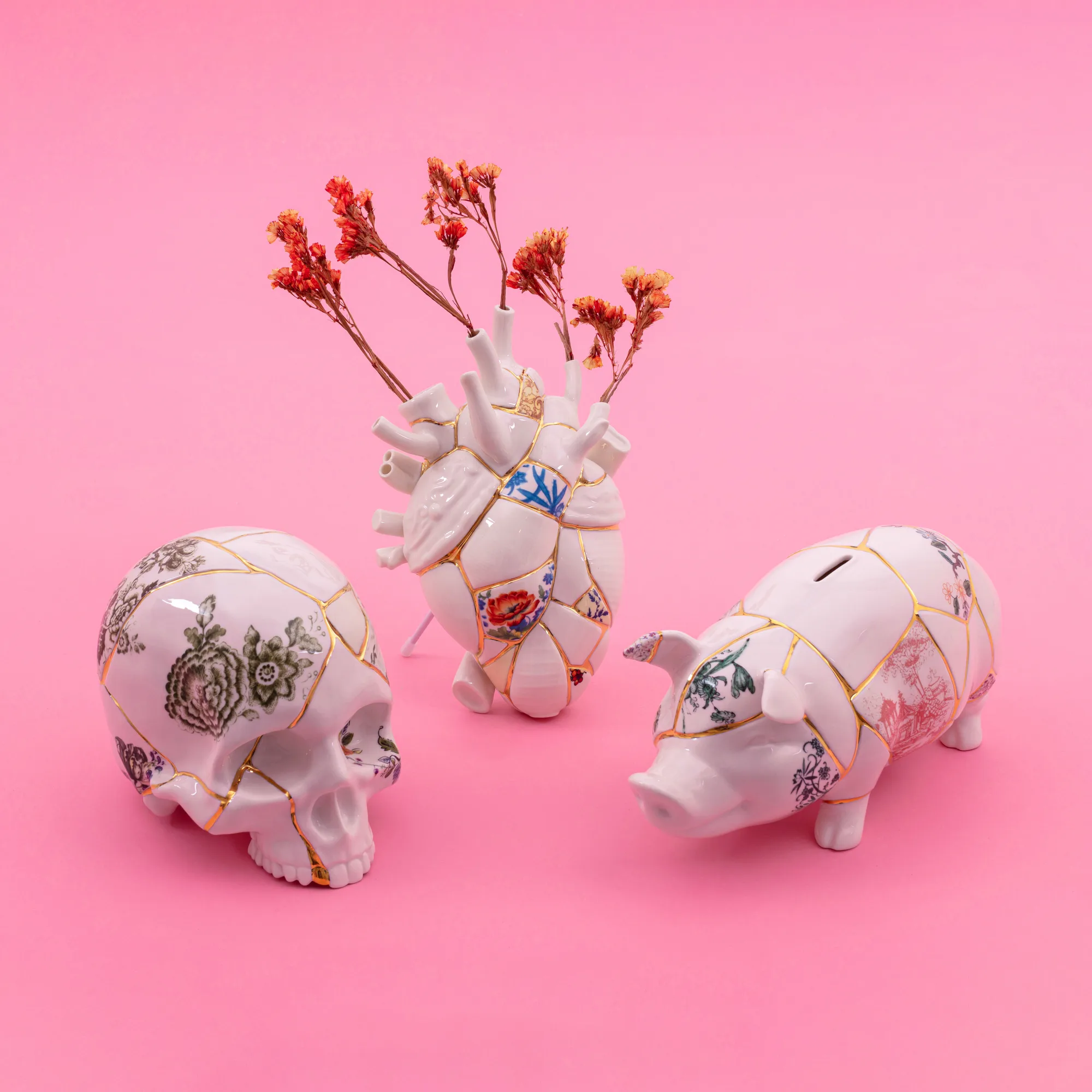 Piggy Bank Salvadanaio Kintsugi-3