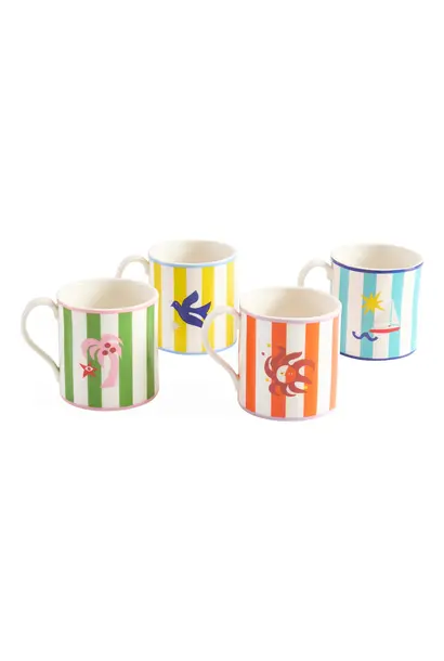 Playa Mug Set 4 pcs