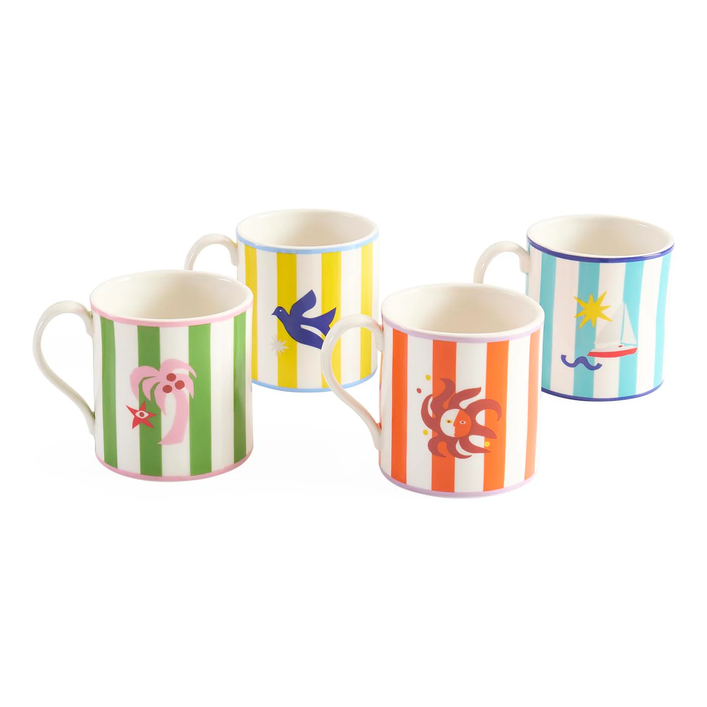 Playa Mug Set 4 pcs-1