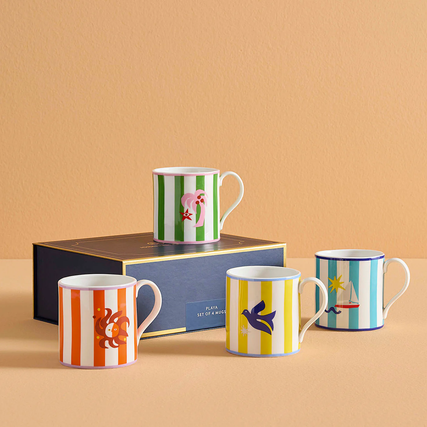 Playa Mug Set 4 pcs-7