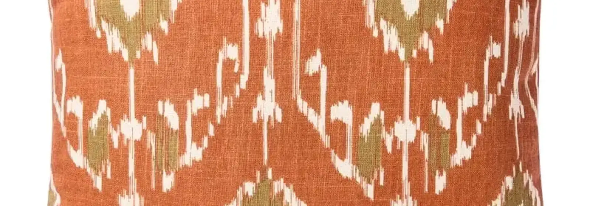 Coussin Outdoor Kochi -  Apricot Orange & Beige 50x50cm