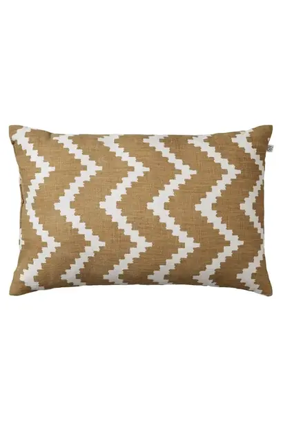 Coussin Outdoor Ikat  - Sema Beige & Off White 40x60cm