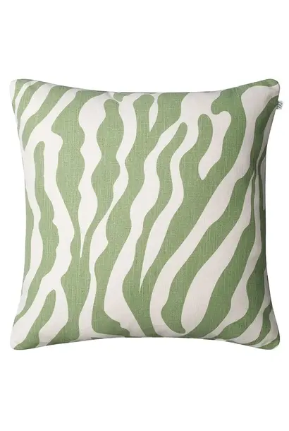 Cushion Outdoor Zebra Sage & Off White 50x50cm