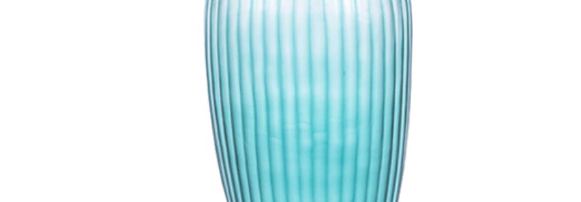 Vase Melrose Petrol Bleu H 31 L