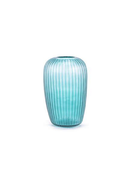 Vase Melrose Petrol Bleu H 31 L