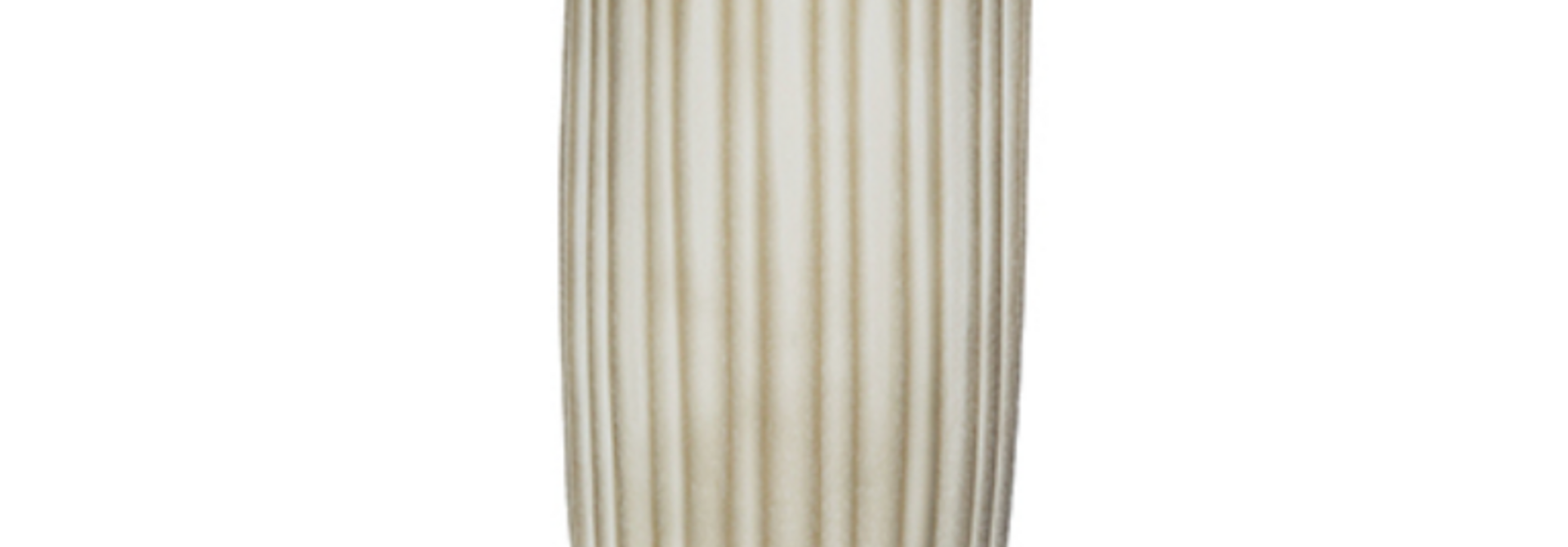 Vase Siena Verre Transparent Gris Fumé L