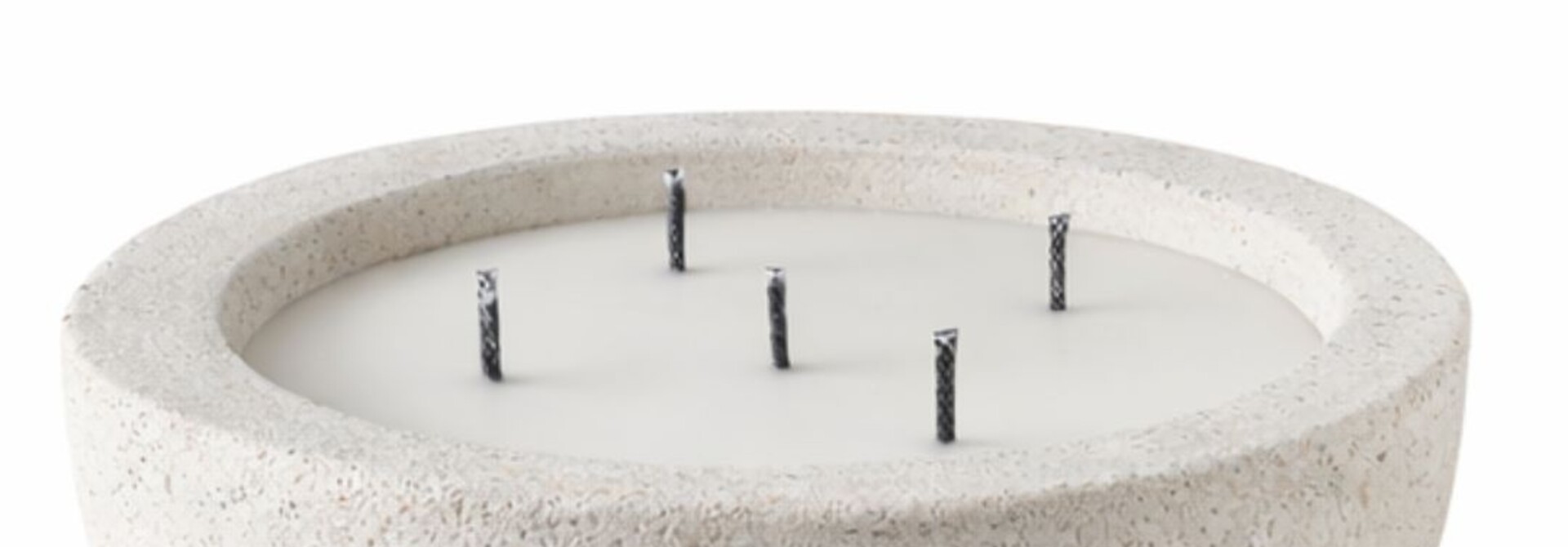 Bougie d’extérieur Urbaine XXXL Écru