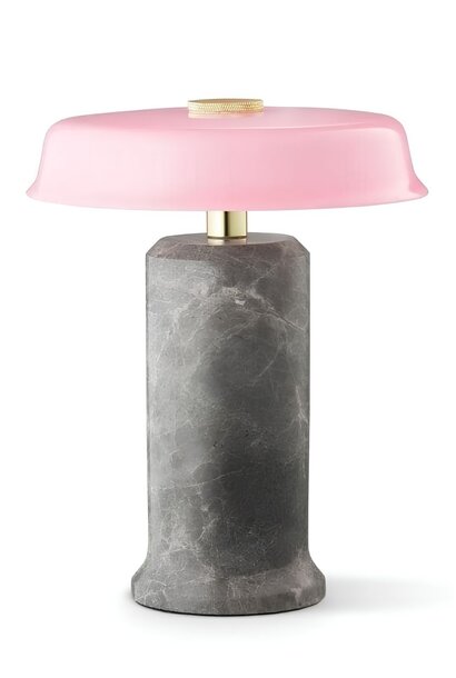 Lampe Nomade Trip N°2 Silver & Rose