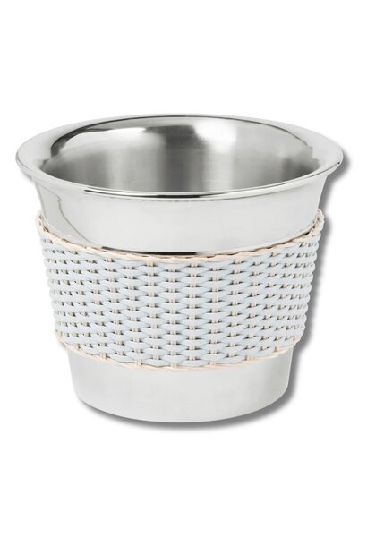 Champagne Bucket Menton Rotin Natural & Golf Ice