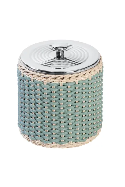 Ice Bucket Menton Rotin Natural & Golf Sky