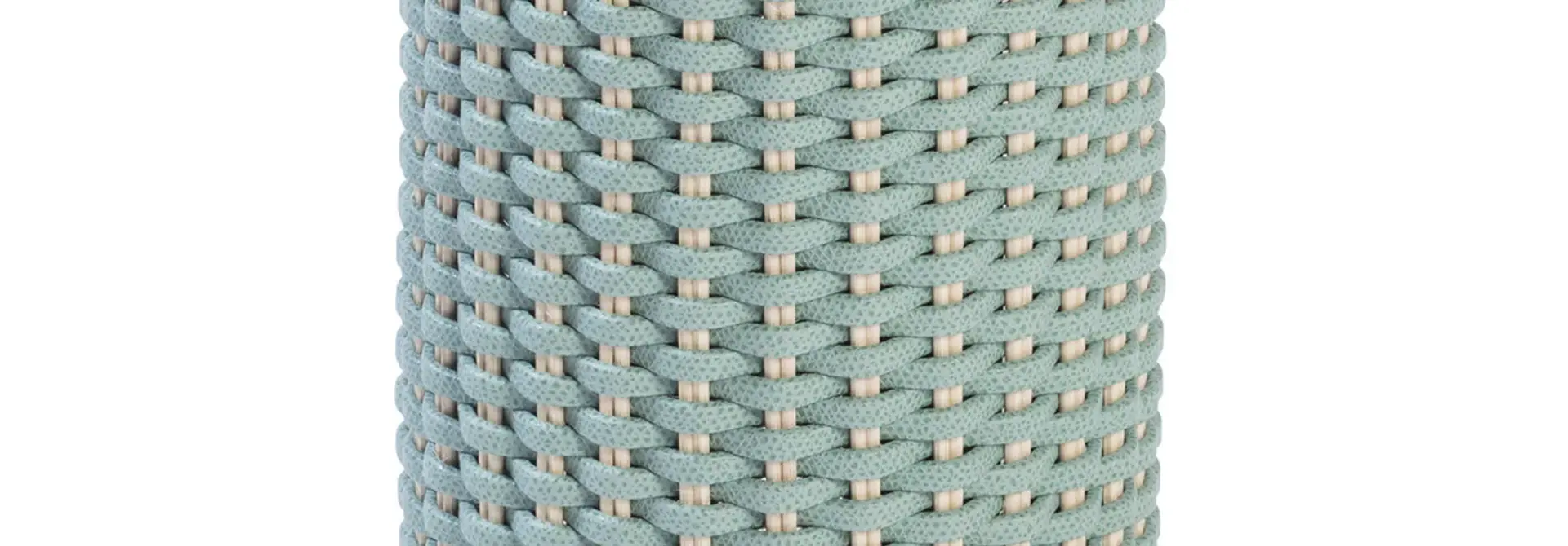 Bottle Cooler Menton Rotin Natural & Golf Sky