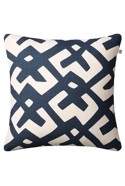 Cushion Outdoor Dadra Blue & Off White 50x50cm