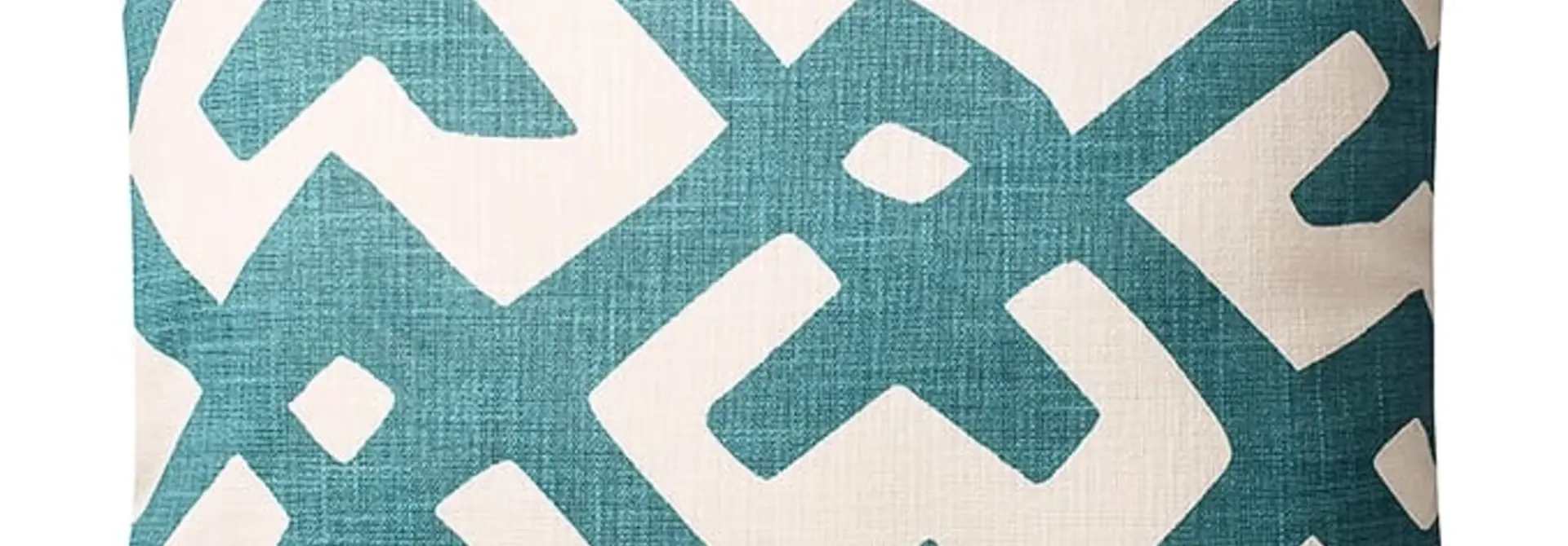 Coussin Outdoor Dadra Heaven Blue & Off White 50x50cm