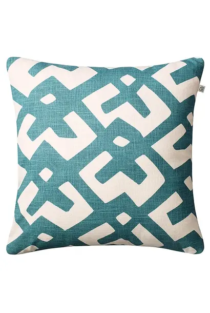 Coussin Outdoor Dadra Heaven Blue & Off White 50x50cm