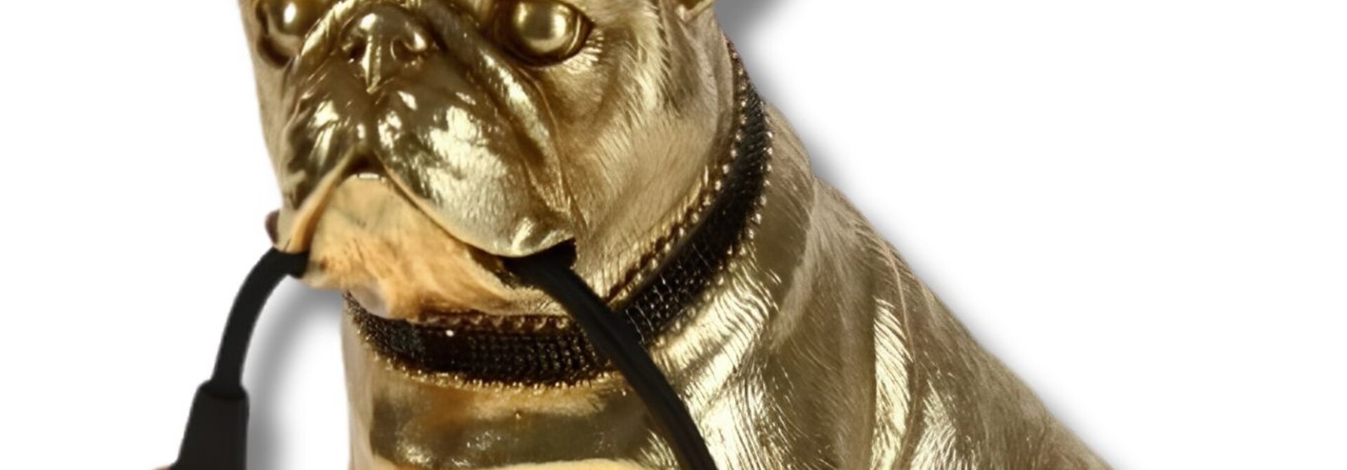 Lampe Francis Chien Doré