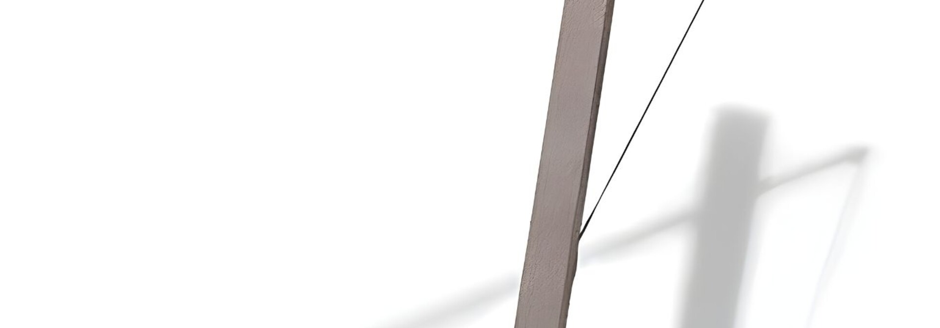 Skaal Floor Lamp with Rop&Strip Solar LED Shade
