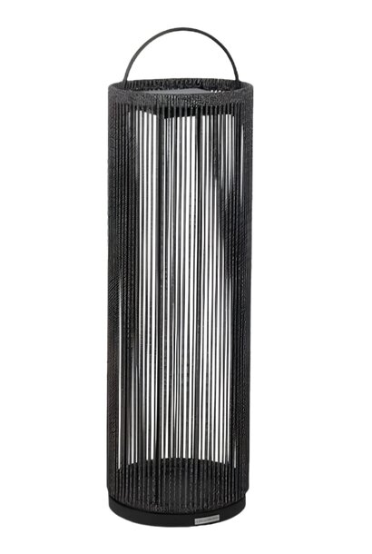 Lanterne Solaire Rop&Strip Noir & Granite 90cm